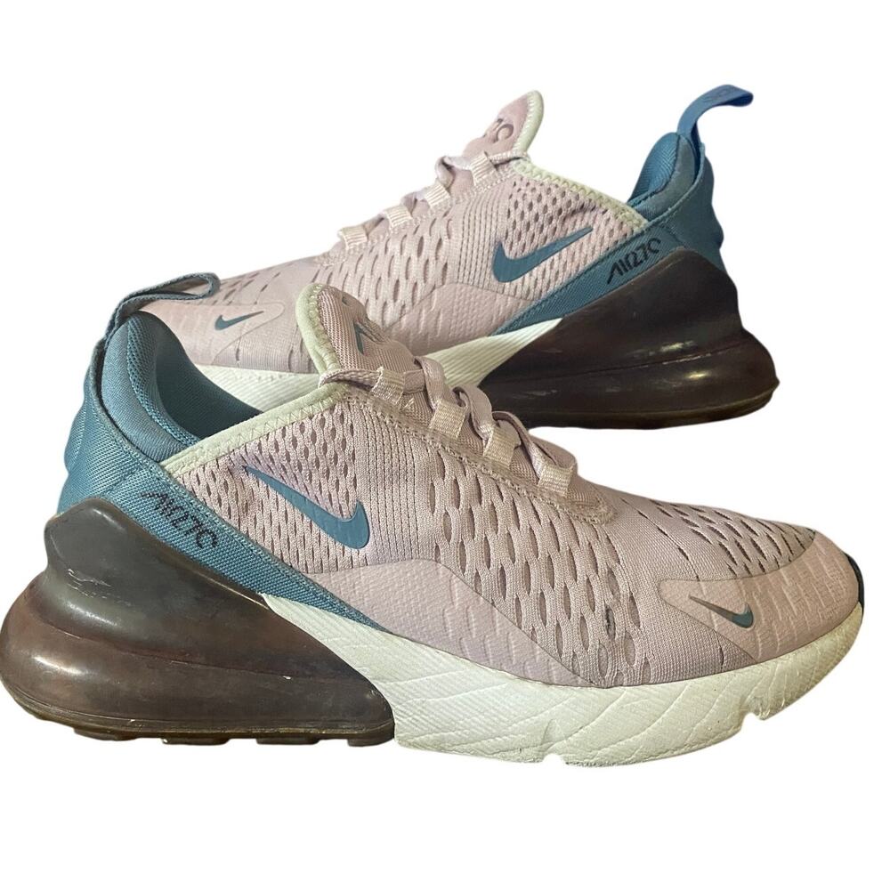 Nike Air Max 270 Sneakers US 6.5 Particle Rose Celestial Teal Running Shoes
